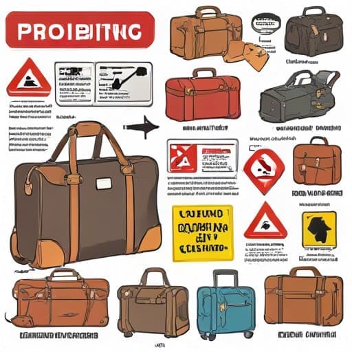 Bagaj de mana de avion, valize si alta lista de obiecte interzise sau fara acces