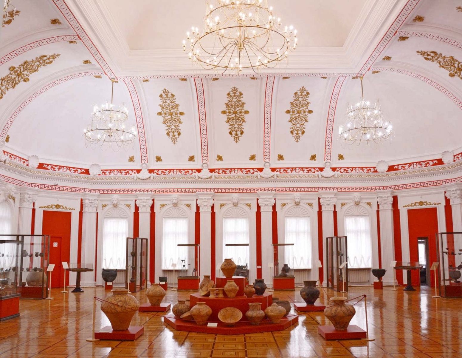 sala frumoasa din muzeu istorie din Chisinau
