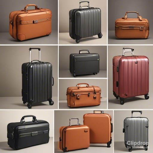чемоданы для разных видов путешествий