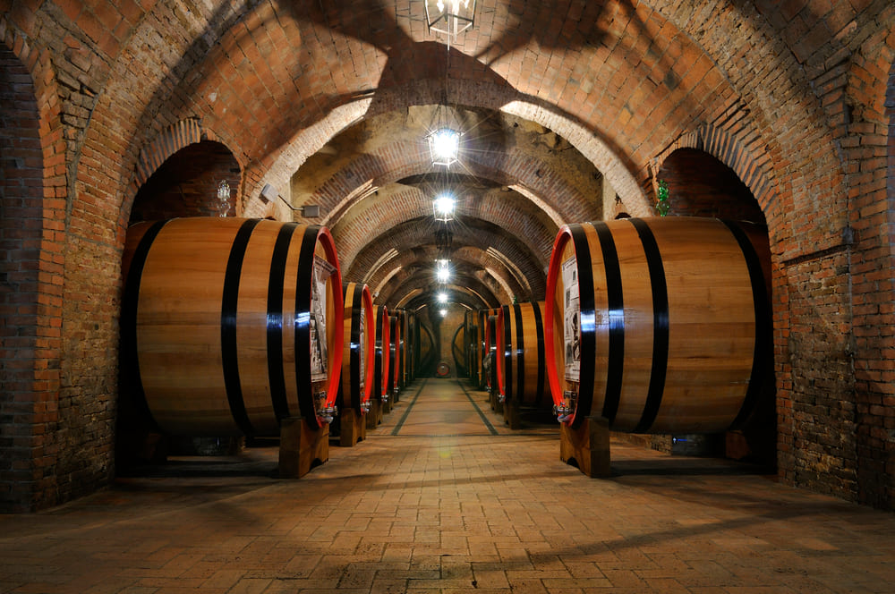 винодельня в Молдове подземный подвал от винодельни
